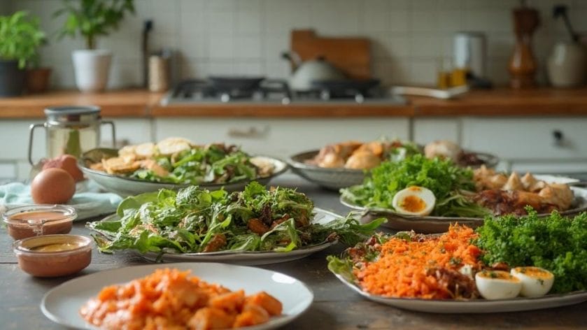 예산 친화적인 영양소별 하루 식단 구성법